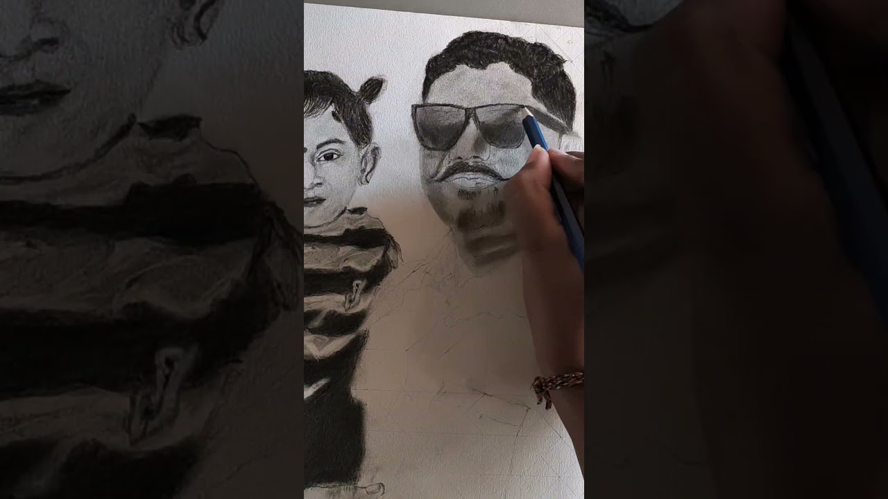 Final Family Portrait Sketch ❤️ | Emotional Art Story – Part 3 