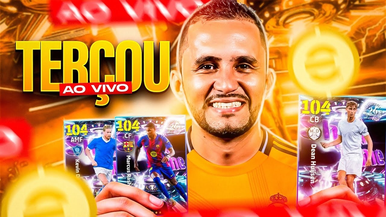 🚨 TERÇOU AO VIVO COM D.R 18 GAMER | RUMO A PRIMEIRA DIVISÃO NA CONTA SECUNDARIA | EFOOTBALL