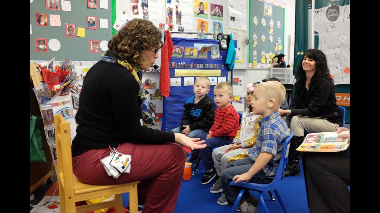 Preschool Deaf and Hard of Hearing Class at Seven Oaks Elementary