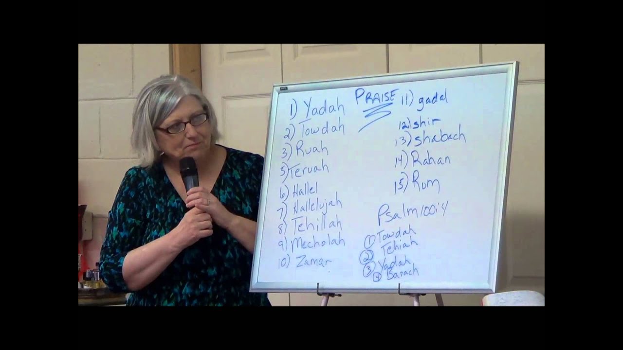 The Hebrew Words for Praise