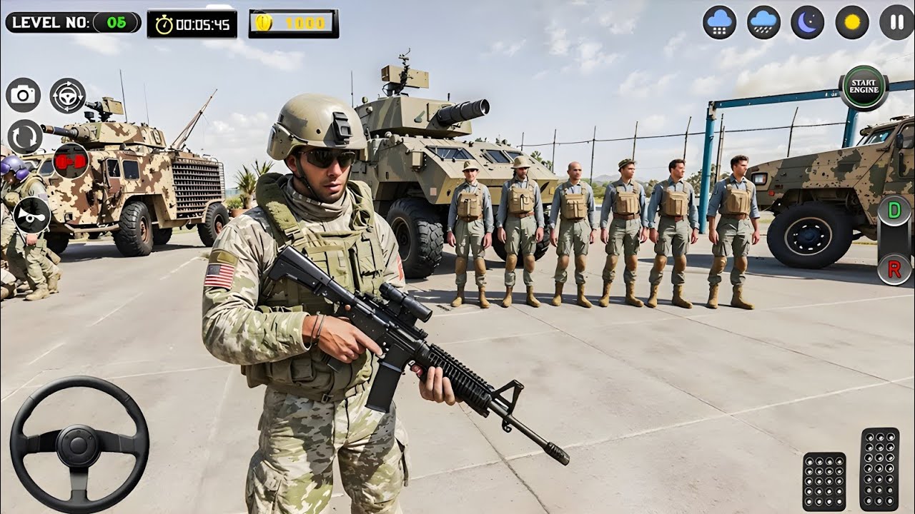 US Army Military Truck Driving 3D 🚛 | Real Army Transport Gameplay