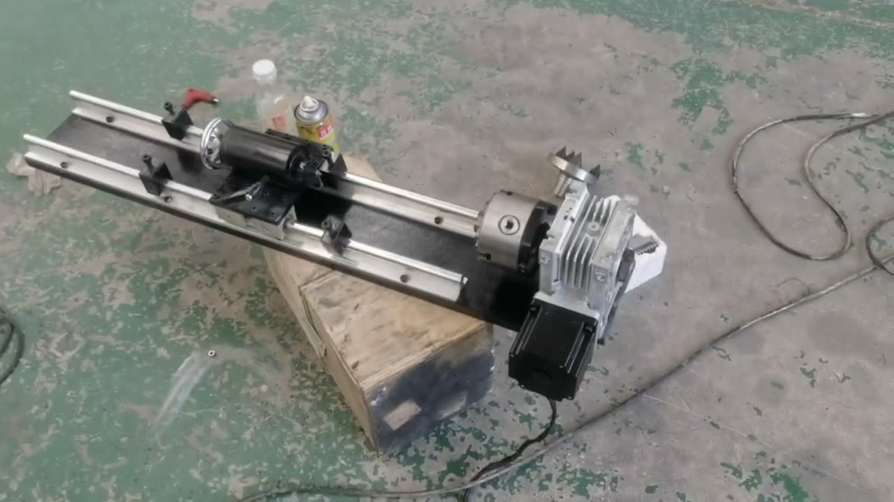 Small CNC Router STG6090 with Rotary Test
