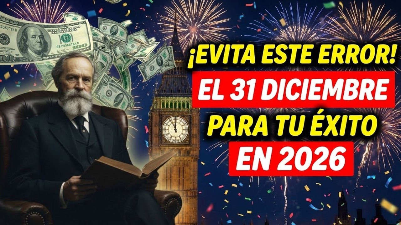 NO HAGAS ESTO EL 31 DICIEMBRE SI QUIERES QUE TE VAYA BIEN EL 2026   WILLIAM JAMES