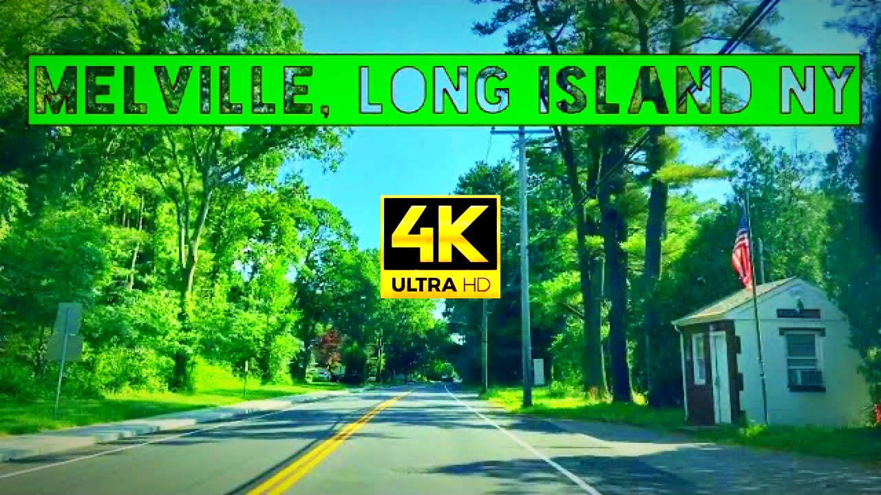 4K Driving Tour In Melville Long Island New York Landscape 🚘