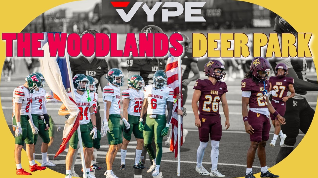 Week 2 TXHSFB Game Highlights | The Woodlands Highlanders vs Deer Park Deer