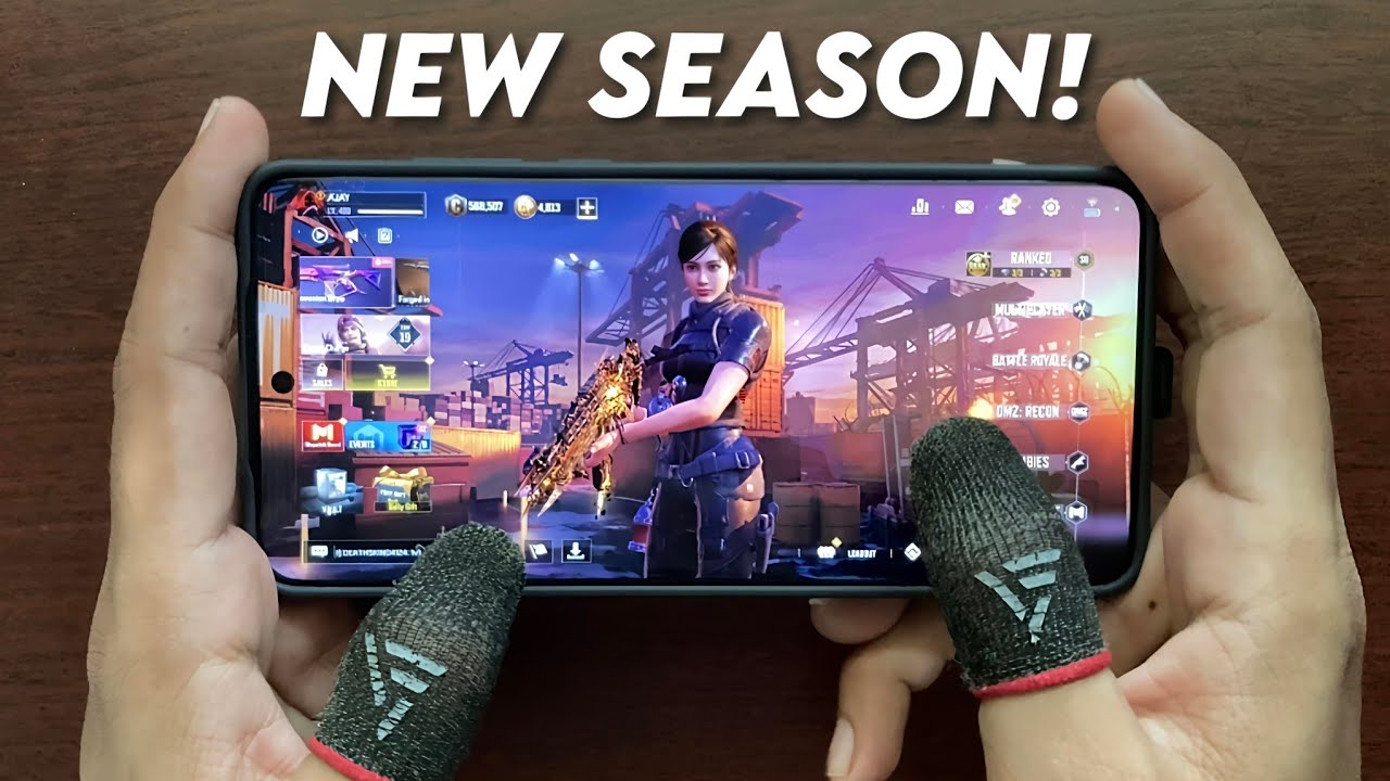 23 Kills 🔥 *NEW* SEASON - 2 Lunar Charge | 4 Finger Claw + Gyro HANDCAM Gameplay On CODM