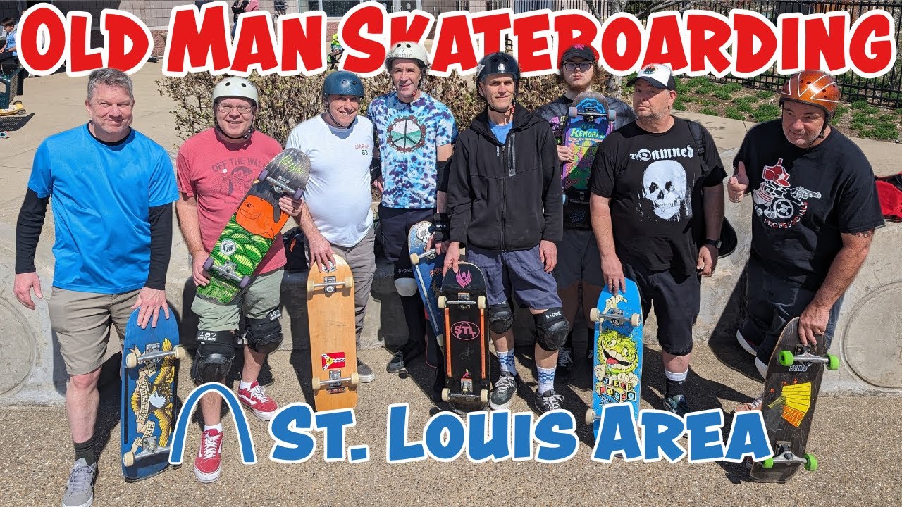 Скейтбординг с членами картеля скейтбордистов St. Louis Old Man Skate Cartel | Kinetic Skatepark