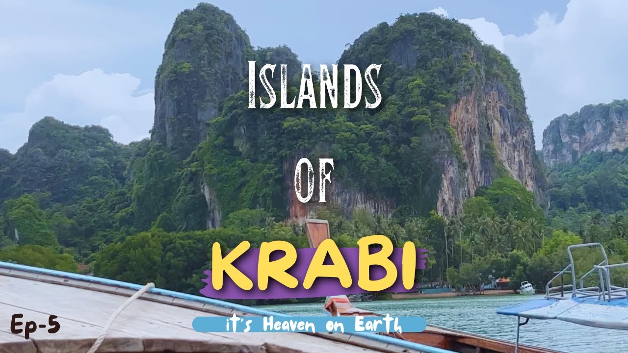 Islands of KRABI | 4 Island Tour | Places to visit in Thailand | Ep-5