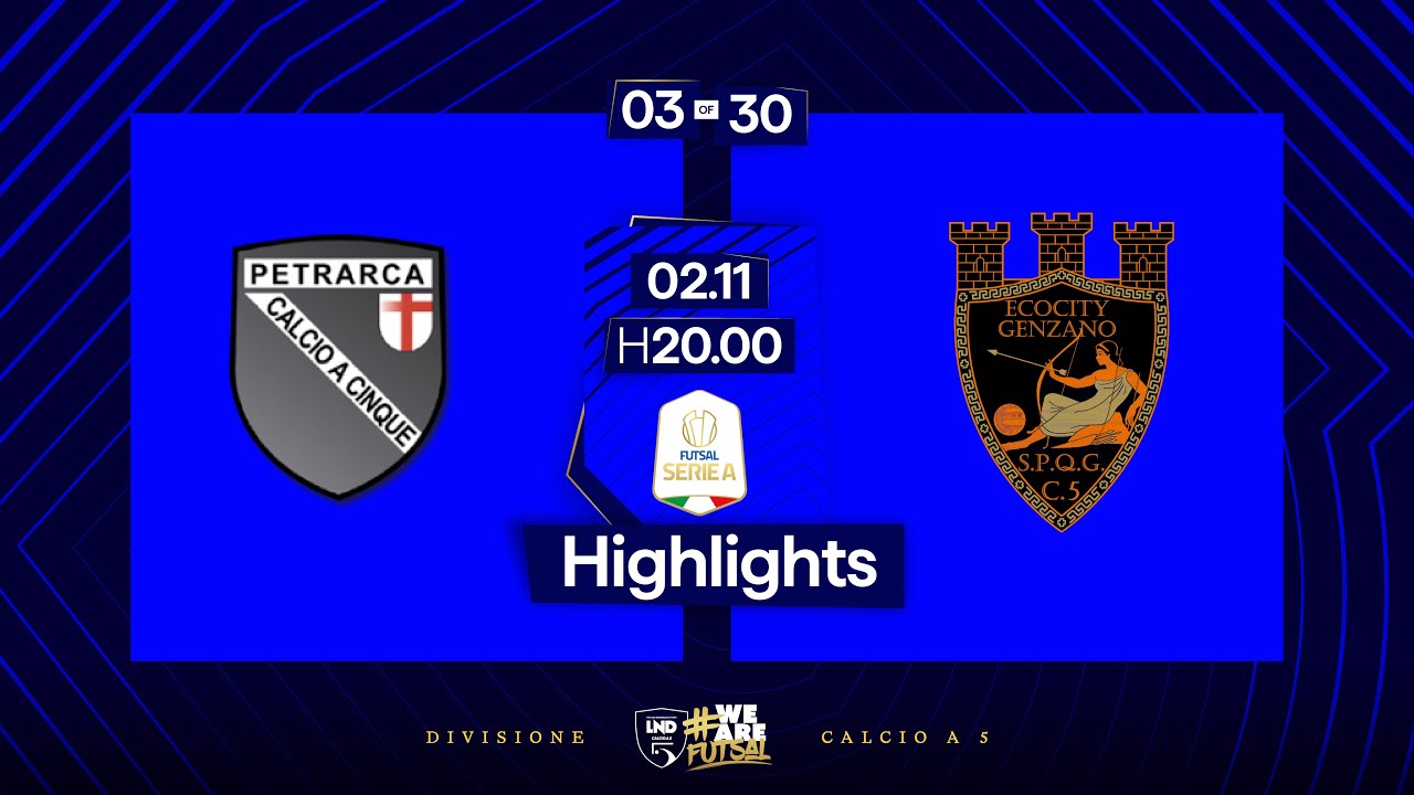 Vinumitaly Petrarca-Ecocity Genzano 1-3 | 3ª giornata | Serie A 2024/2025 | Highlights