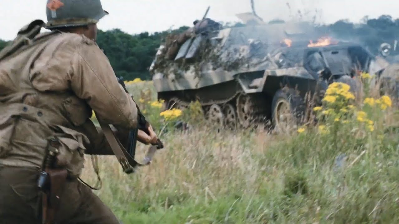 Saving Private Ryan (1998) - Half-Track Scene | Intense 4K Movie Clip