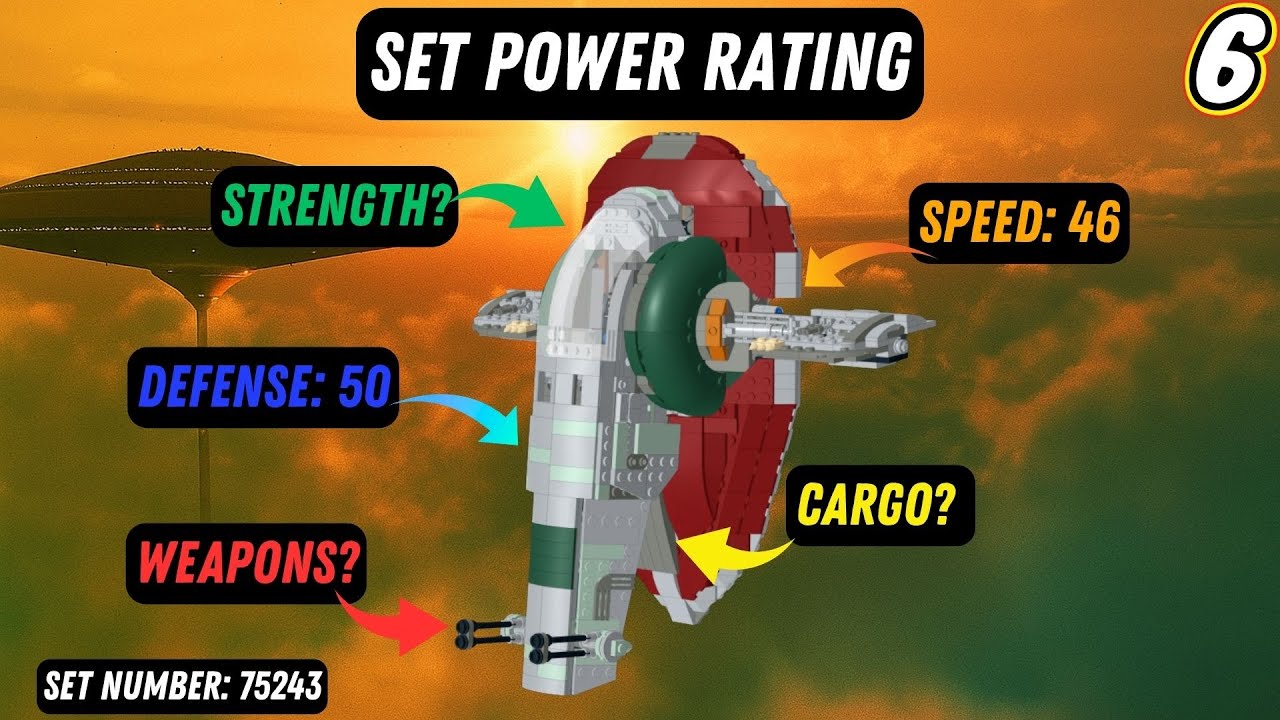 LEGO Slave I 75243 Power Rating – The BEST Defensive Ship So Far?