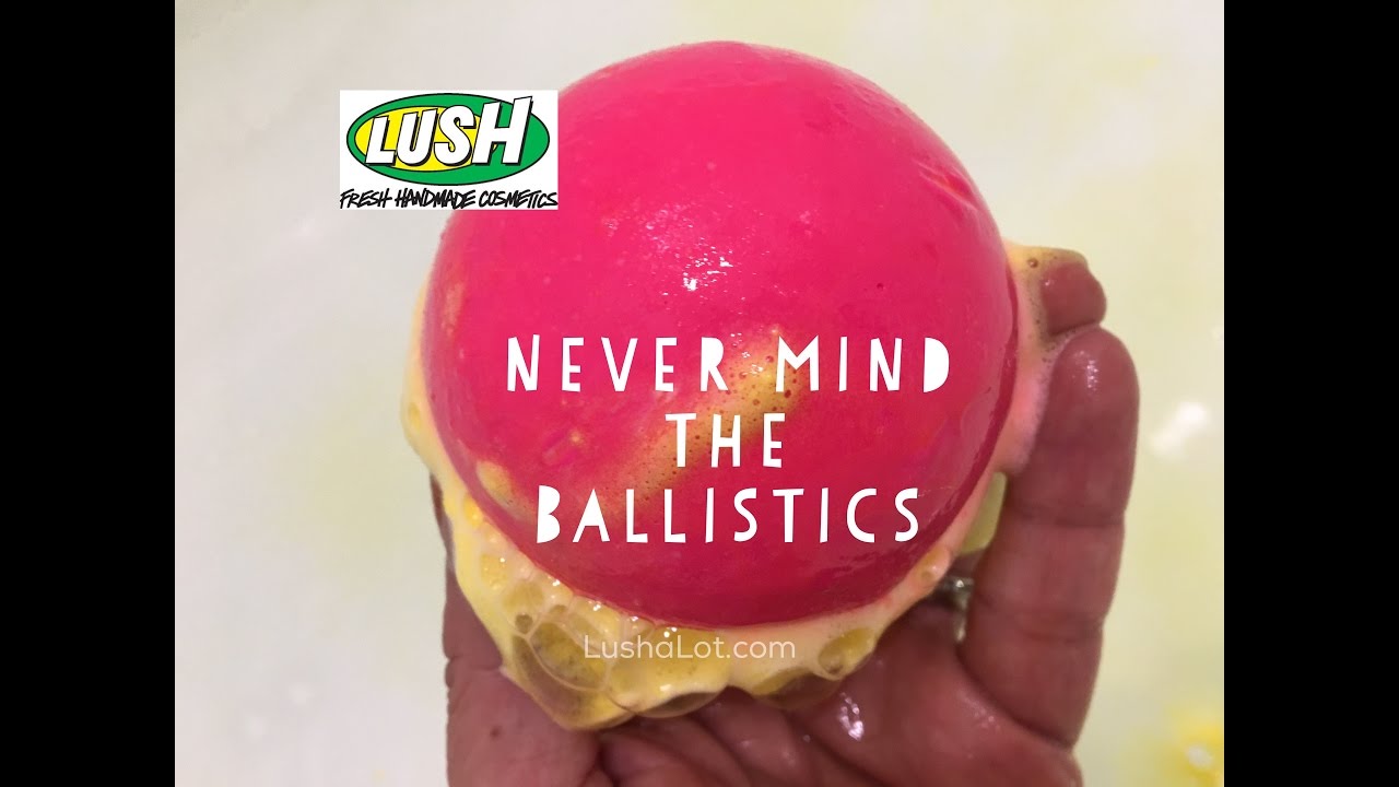 Lush Christmas 2016 'Never Mind the Ballistics' bath bomb