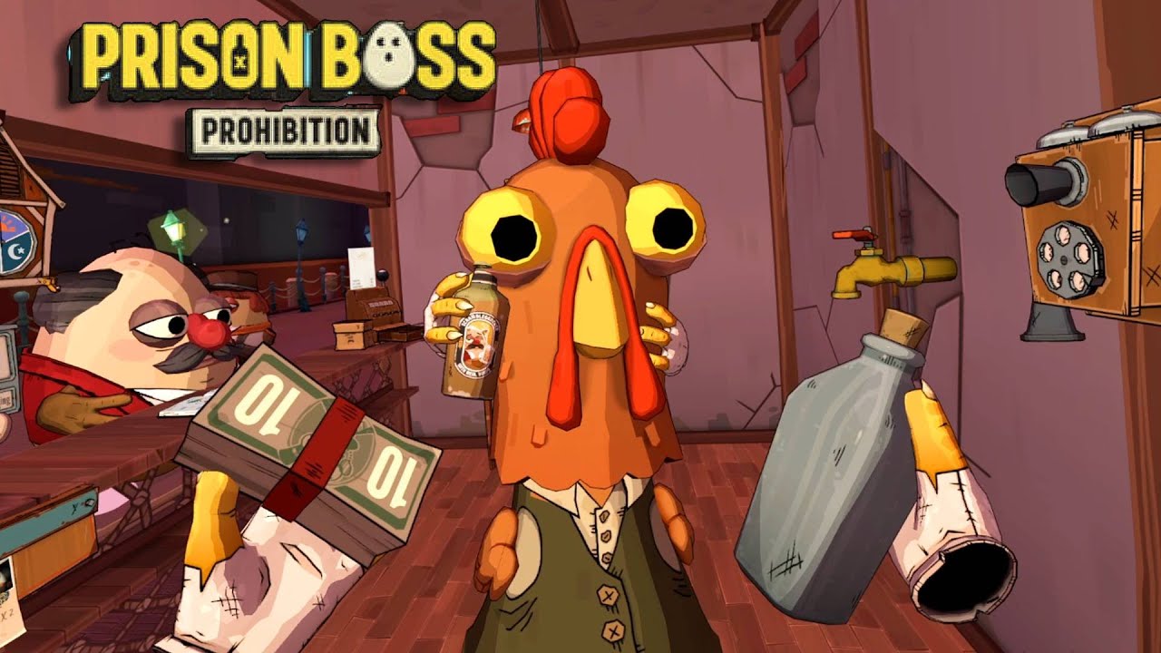 SELLING ILLEGAL GOODS AS CHICKENS IN VR | Prison Boss Prohibition