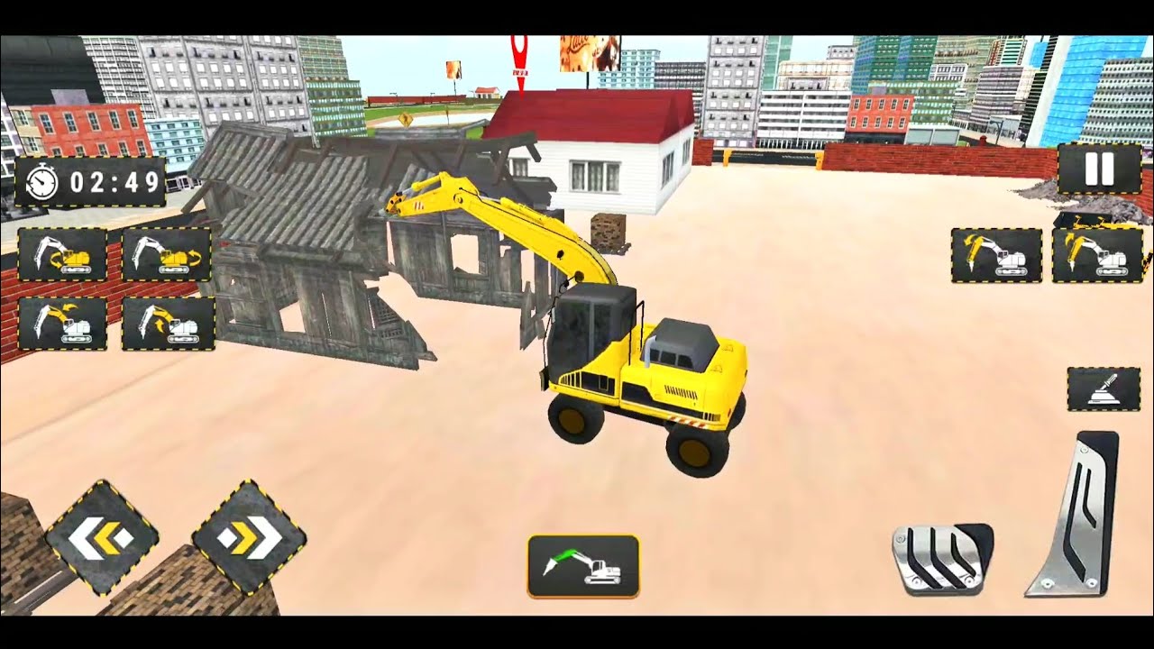 Real City off Road Construction Simulator 3d Excavator  android Games