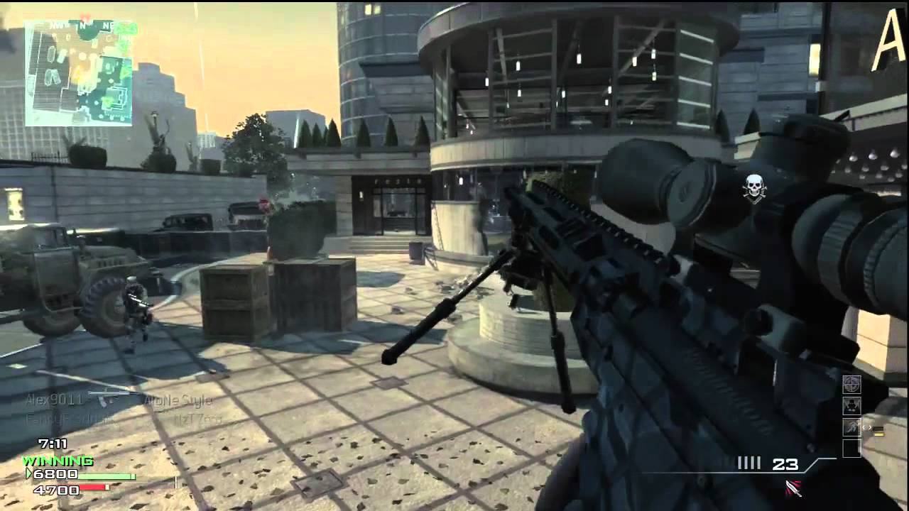 MSR Quickscoping Gameplay - MW3 Modern Warfare 3
