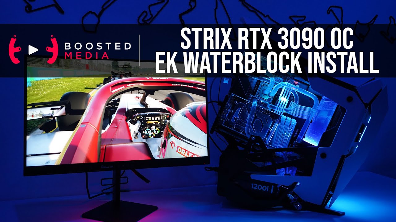 3090 УЖЕ ЗДЕСЬ! - Установка водоблока EK на Asus ROG RTX 3090 Strix OC + Первые тесты