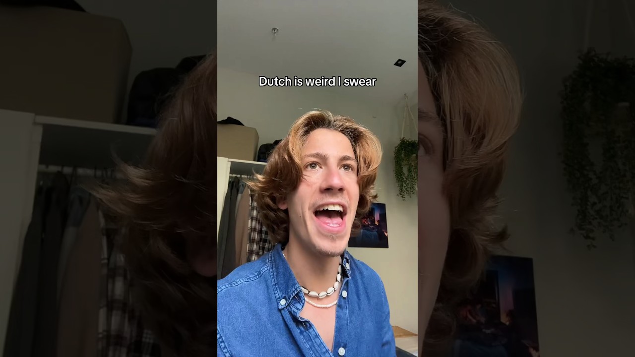 Голландский &mdash; странный 😂😂 #нидерландский #язык