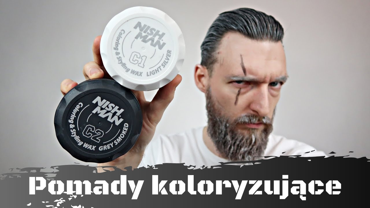 Nishman Coloring & Styling Wax - sylwestrowo-wiedźminowa koloryzacja włosów