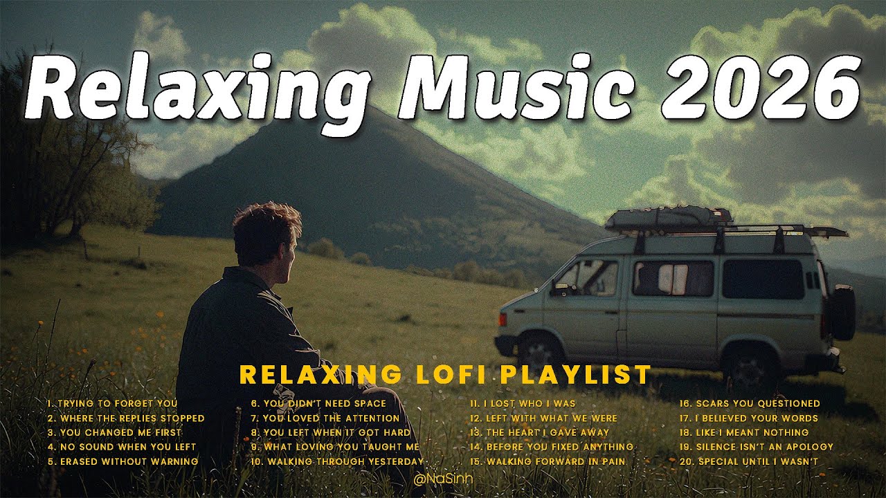 60 Minutes of Cozy Lofi for Deep Sleep & Deep Work 2026 | Relaxing Lofi for Late-Night Studying🌙🌙