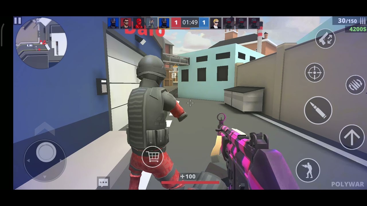 POLY WAR NEW GAME MODE BOMB Game Play #polywar