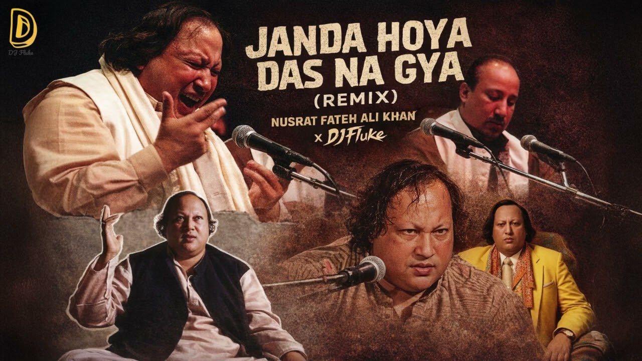 Janda Hoya Das Na Gya (Sufi EDM Bass Remix) – Nusrat Fateh Ali Khan | DJ Fluke 🔥