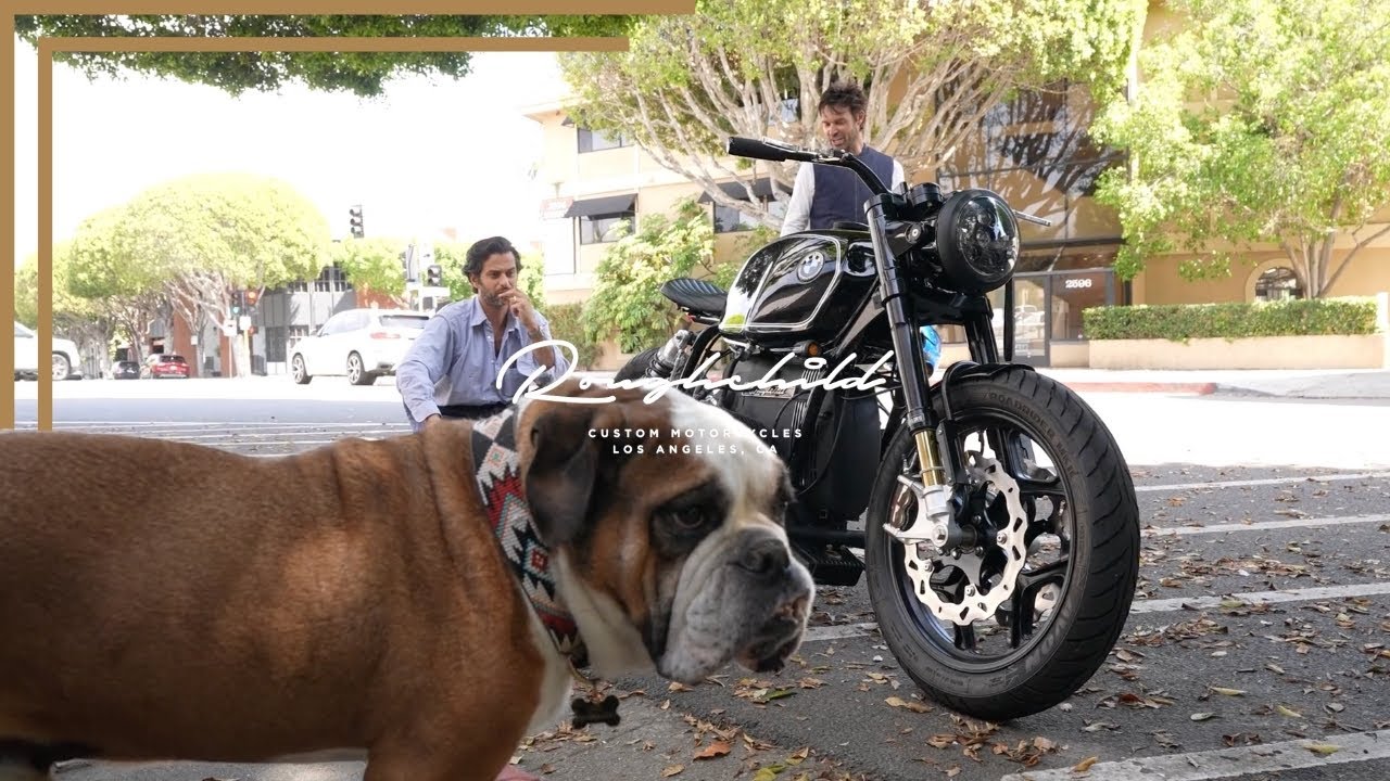 A ride through San Marino on a Custom BMW Bobber by Roughchild