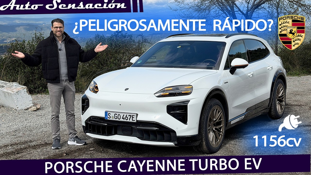 PRUEBA Porsche Cayenne Turbo el&eacute;ctrico 2026 ⚡&iquest;Un CAYENNE peligrosamente r&aacute;pido?