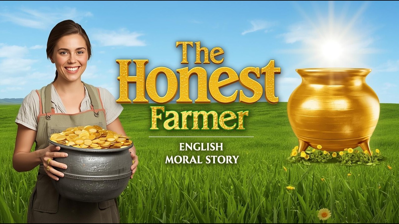 The Honest Farmer | English Moral Story | Learn English with Stories