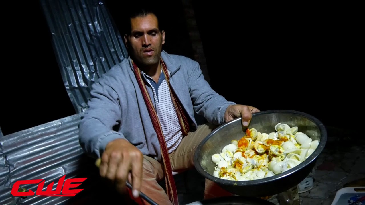 CWE |  Yesterday  Great Khali  will make egg curry
