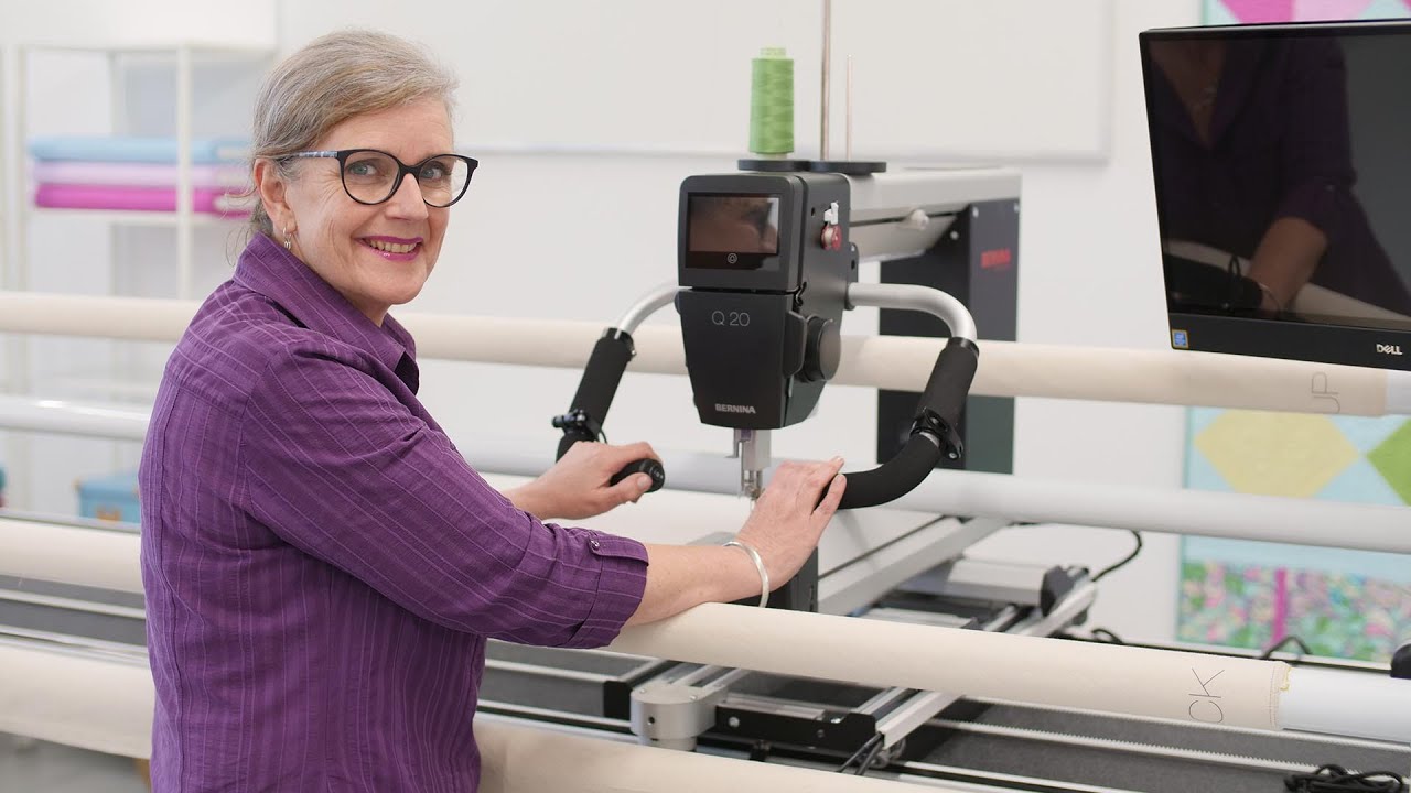 Как установить BERNINA Q-matic на раму BERNINA Studio Frame