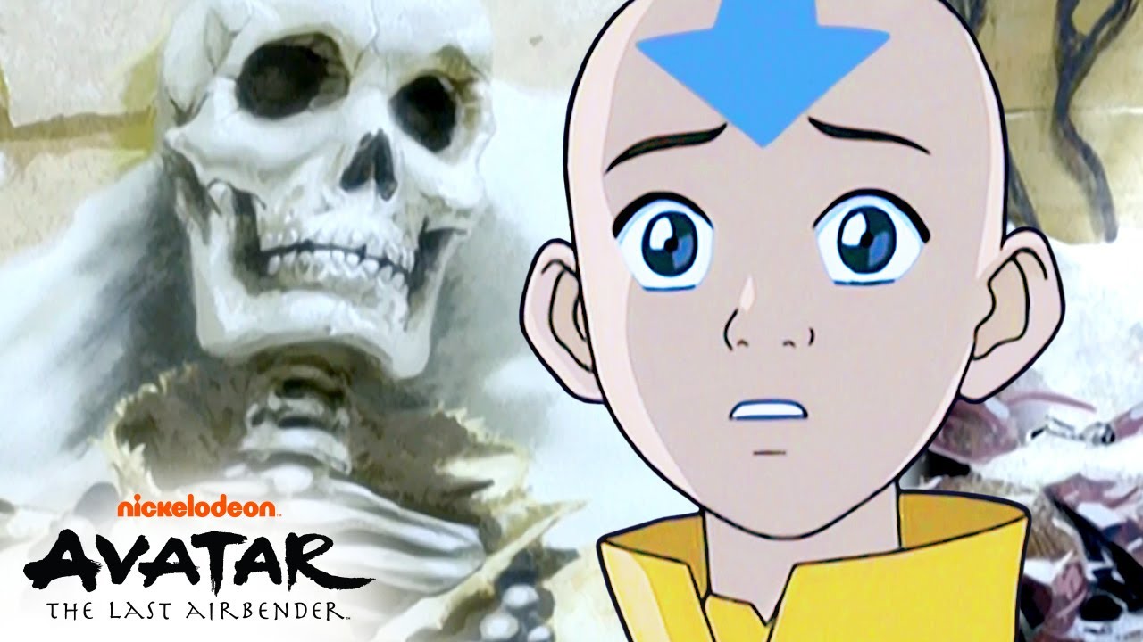 Aang Discovers Gyatso 😨😔 | Avatar: The Last Airbender