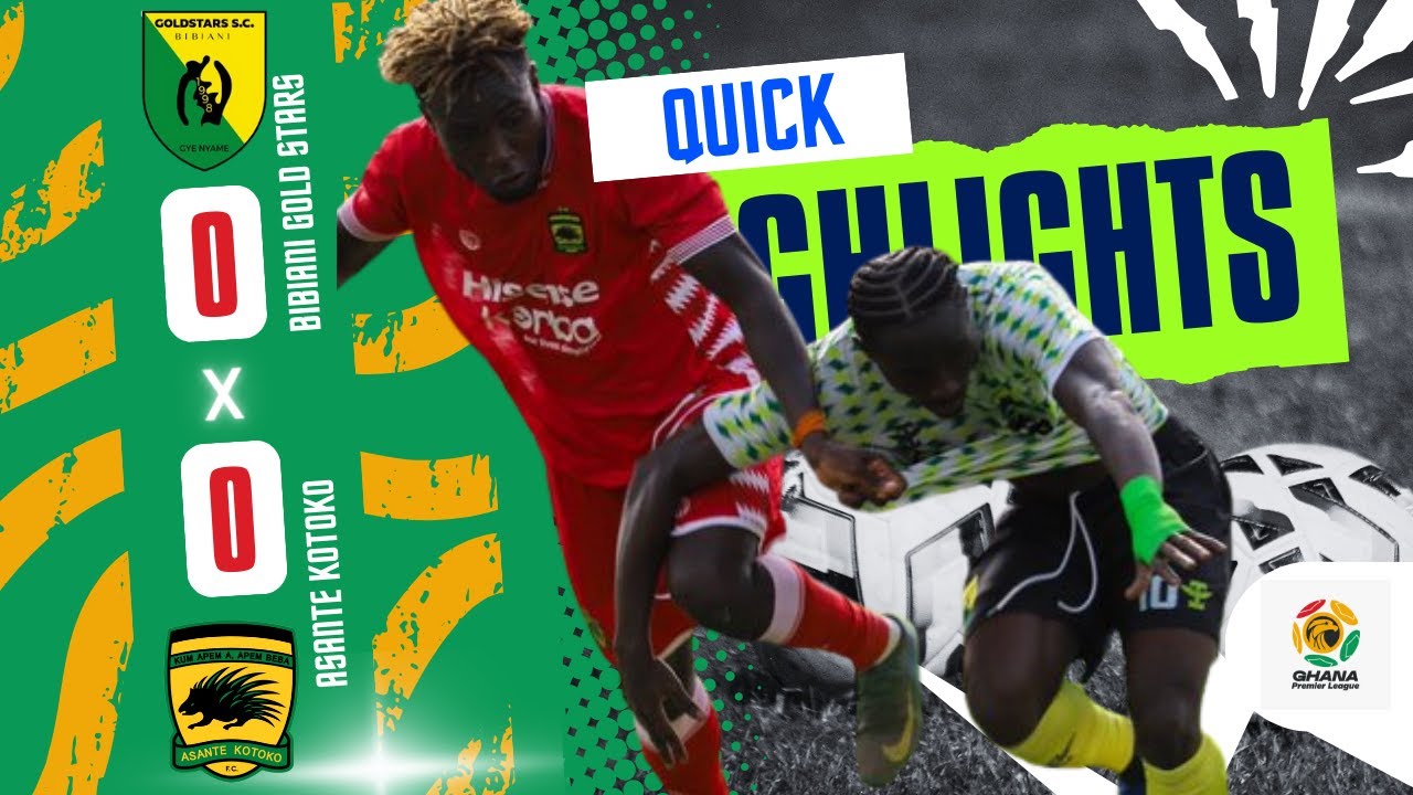 QUICK HIGHLIGHTS | Bibiani Gold Stars 0-0 Asante Kotoko | GPLMW19