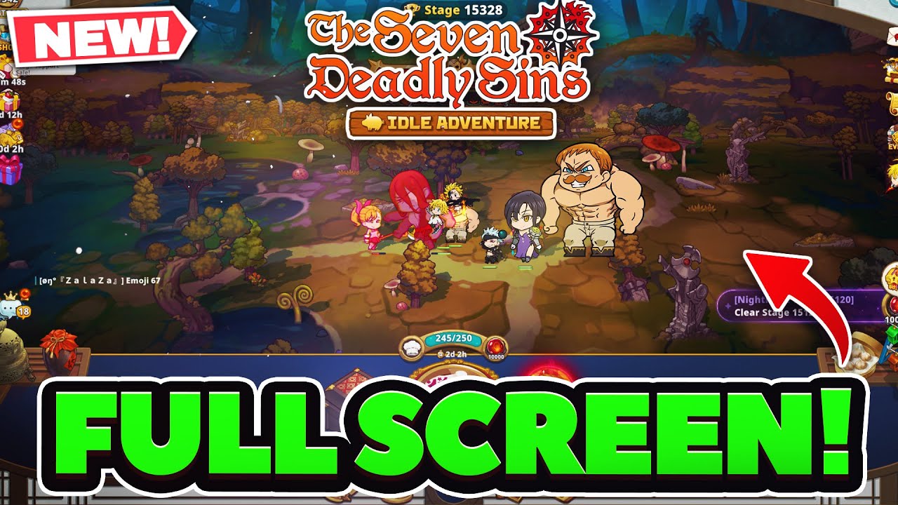 How to Play 7DS: Idle Adventure FULLSCREEN ON PC!