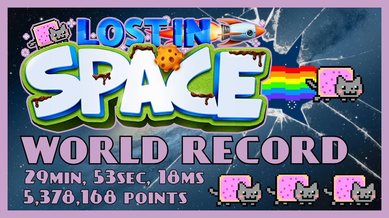 (WORLD RECORD) NYAN CAT: LOST IN SPACE // 29m53s, 5,000,000 points