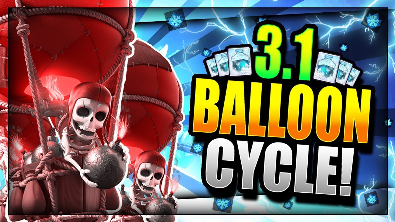 THIS NEW BALLOON FREEZE CYCLE DECK is OP!! New Meta Destroyer - Clash Royale Balloon Deck