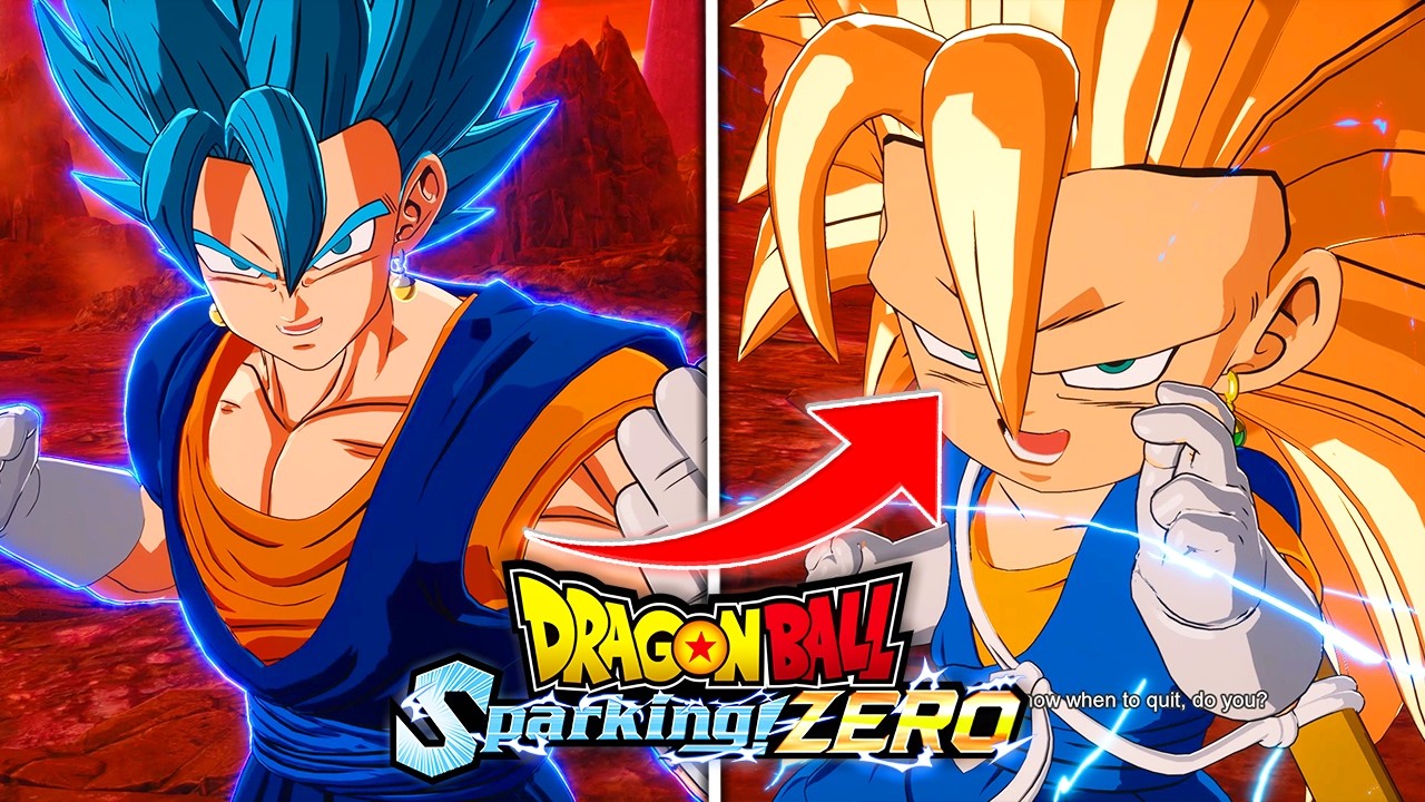 Трансформации Дайма Годжеты и Веджито в Dragon Ball Sparking! Zero! (DLC 3)