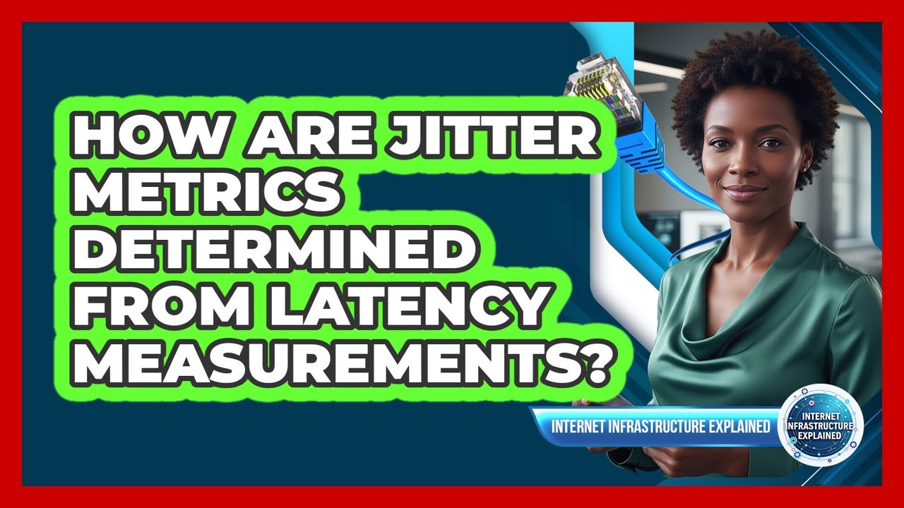 How Are Jitter Metrics Determined From Latency Measurements?