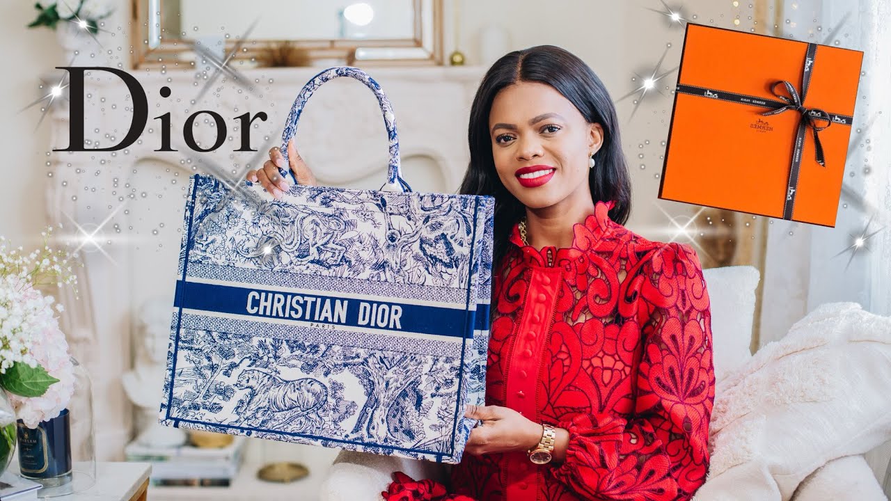 Dior Book Tote Toile De Jouy & Hermes...| DadouChic