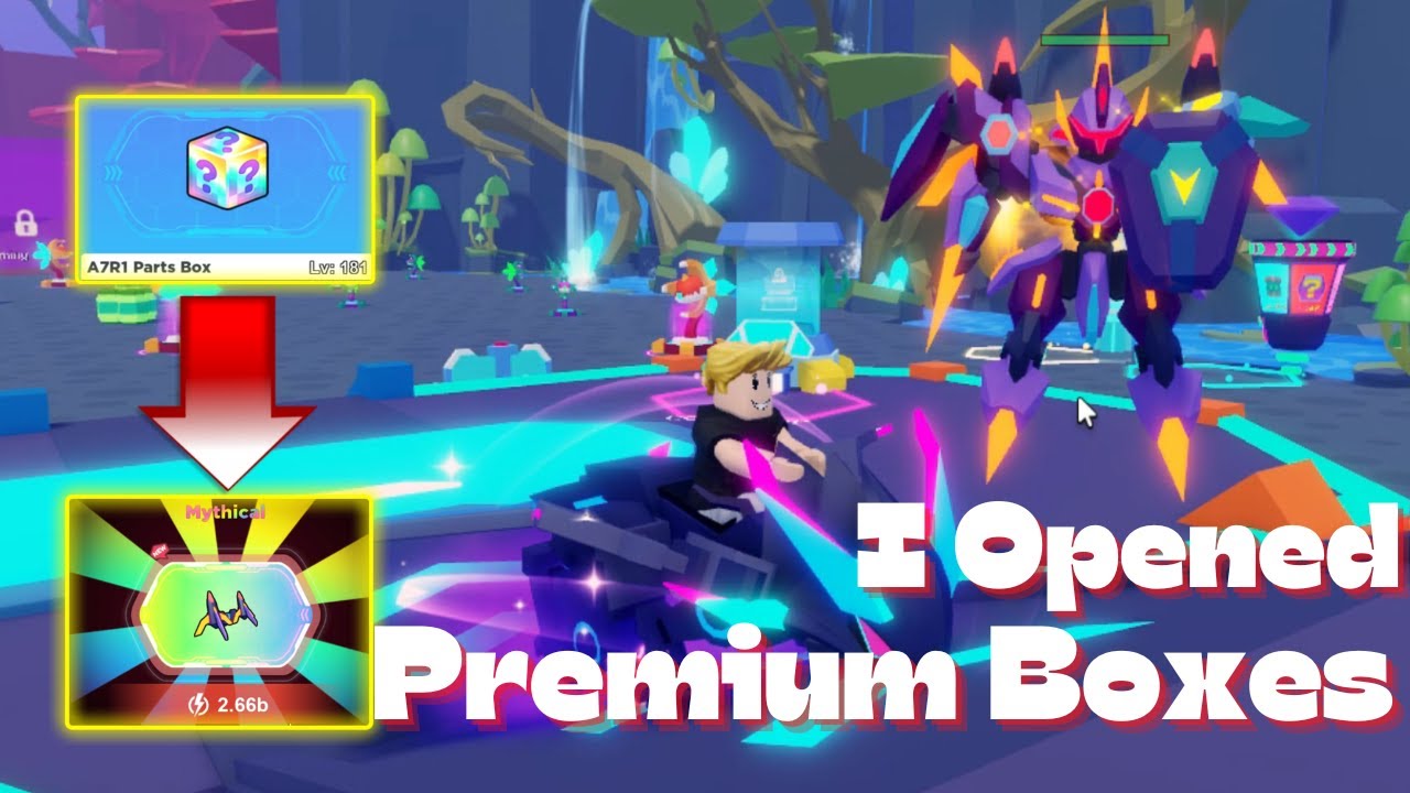 I Opened 500 Premium Boxes and Got Mythical Parts in Bot Clash Simulator