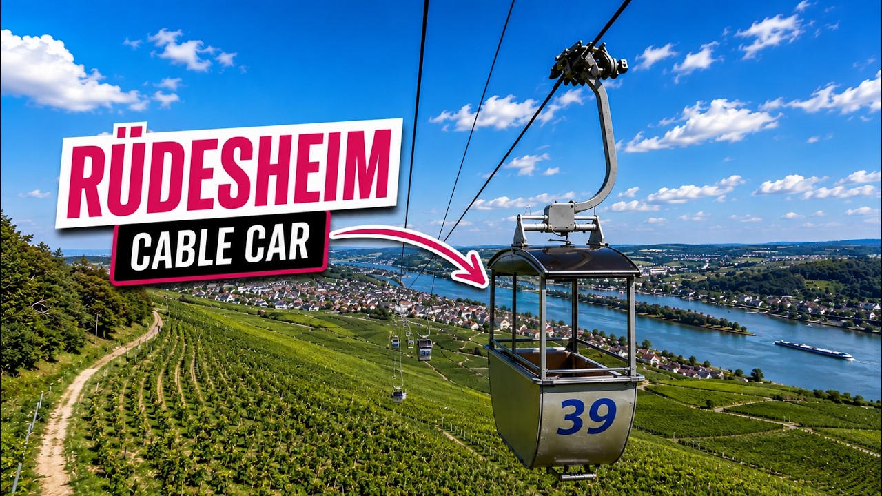 Rüdesheim am Rhein | Seilbahn [2023]
