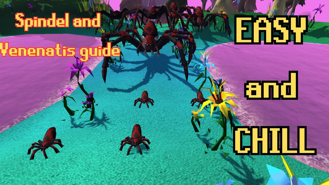 EASY and CHILL Spindel and Venenatis OSRS guide