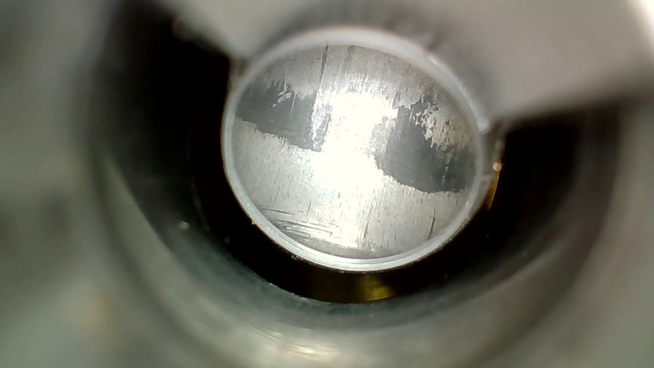 Bore scope of worn out barrel