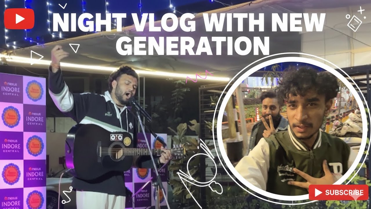 INDORE MALL NIGHT VLOG 🎥