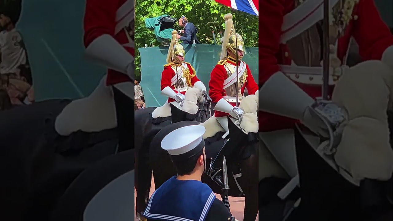 Mounted Life Guards Showcase Royal Tradition at the King's Birthday Parade 🇬🇧🐎👑