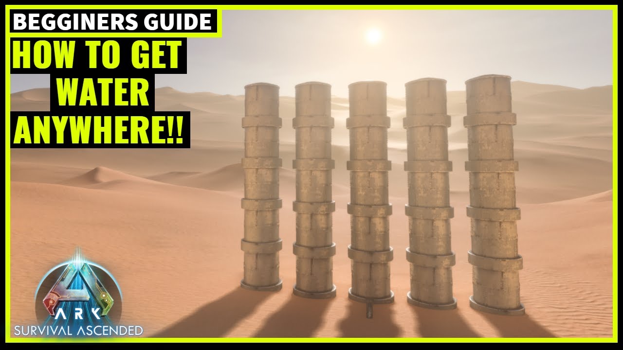 How To Get Water Anywhere! *Updated* | Ark Survival Ascended