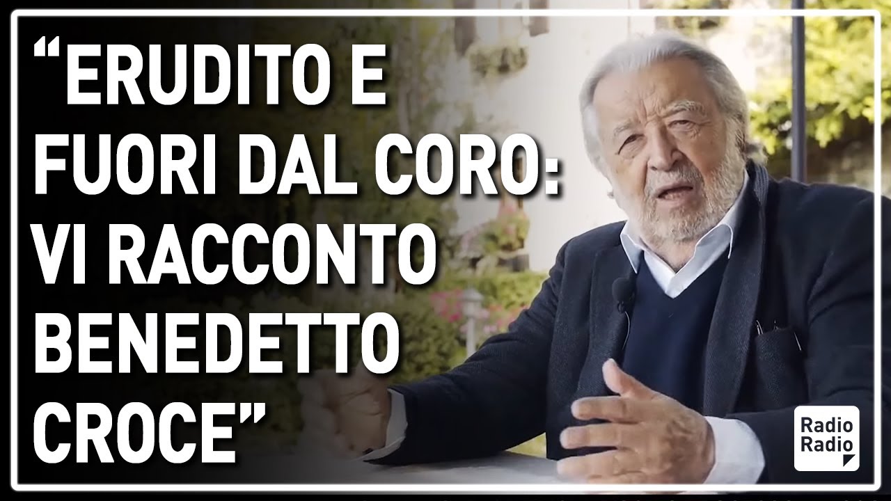 PUPI AVATI RACCONTA BENEDETTO CROCE ▷ 