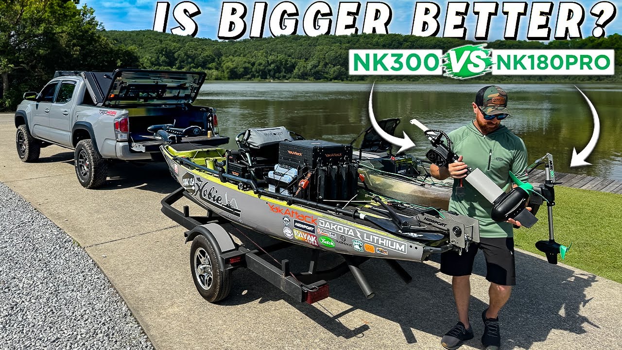 Kayak Motor TESTING | New NK180Pro vs NK300 ( SURPRISING Results )