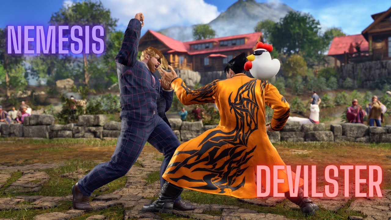 Devilster Wavu Wavu Jin Fights NEMESIS Crazy Paul!