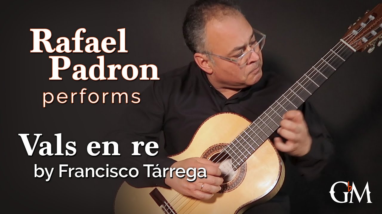Rafael Padron plays Tárrega's Vals en re mayor | Guitar by Master