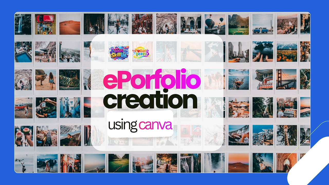 ePortfolio creation using Canva Ep1